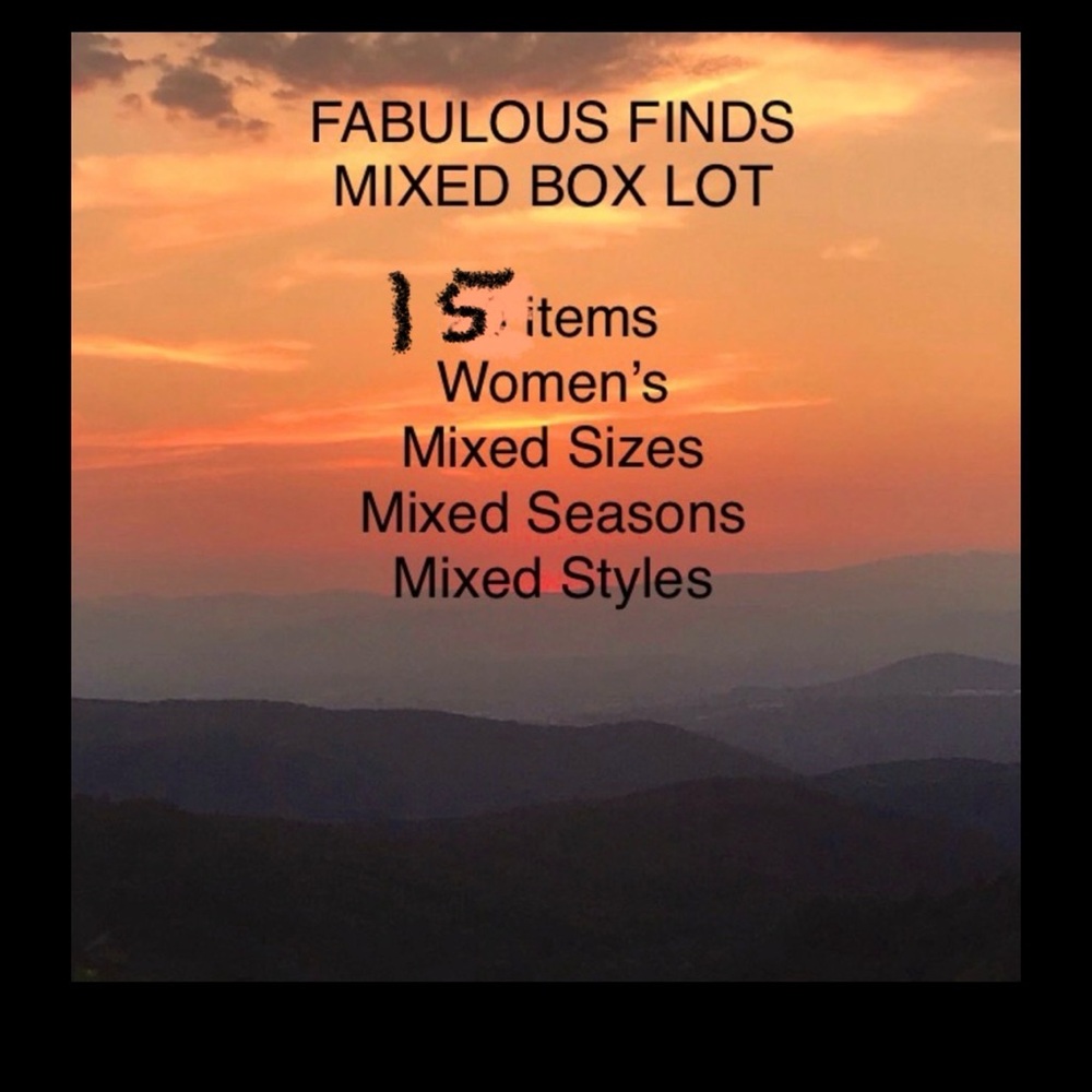 15 ITEMS MIX BOX - Fabulousness..!!